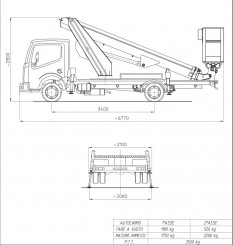 Nissan Cabstar Multitel MT 182 DS